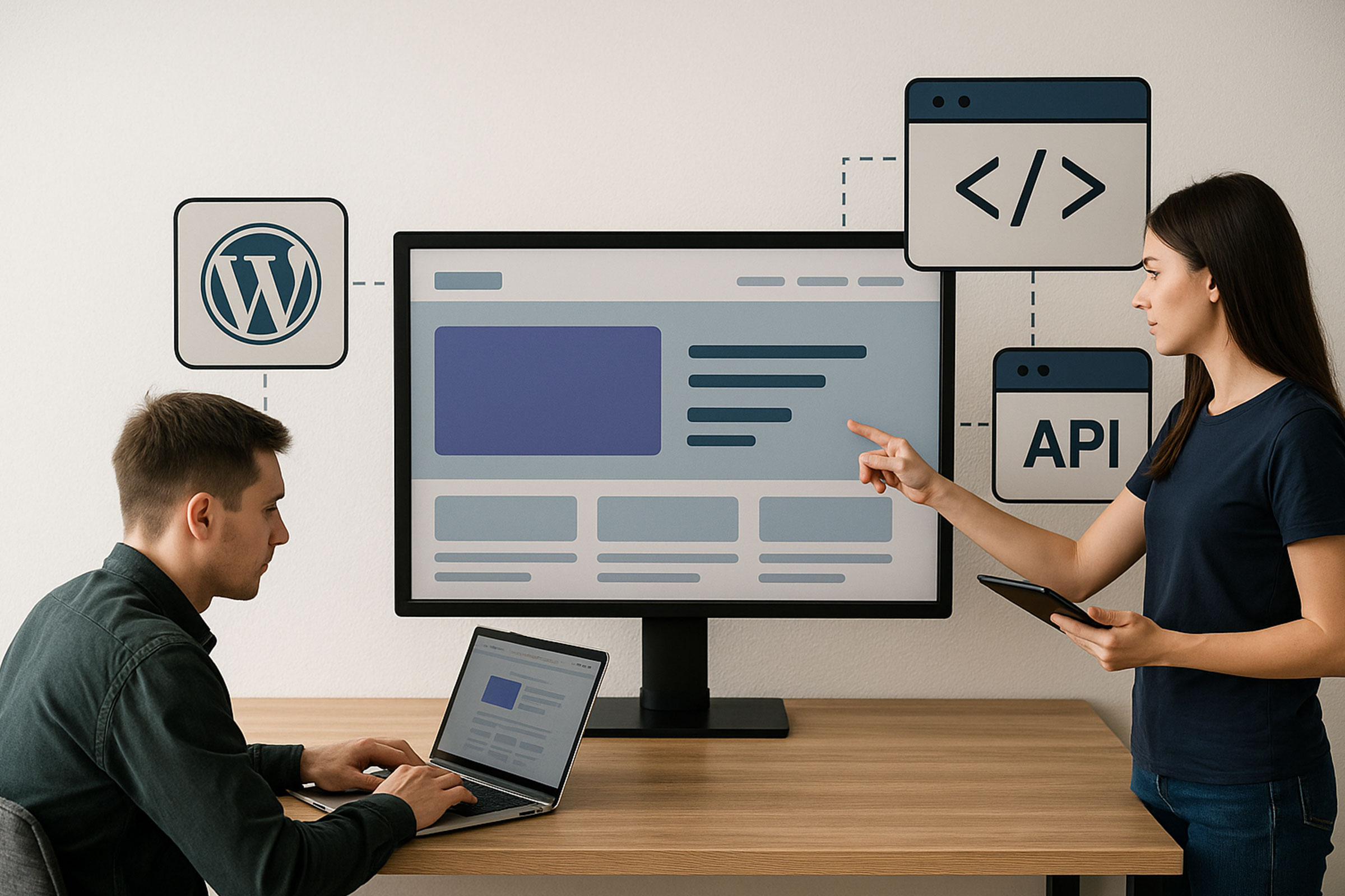 การพัฒนาเว็บไซต์และระบบ บริการครบวงจรด้านการพัฒนา